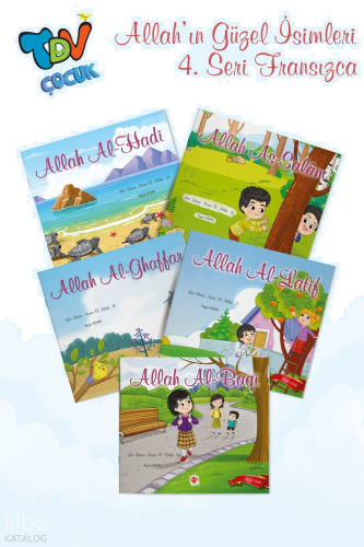 Les Beaux Noms D' Allah - Allahın Güzel İsimleri 4 Seri Fransızca