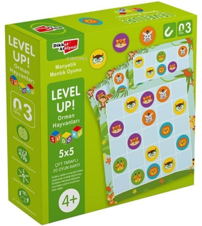 Level Up! 3 - Orman Hayvanları Sudoku