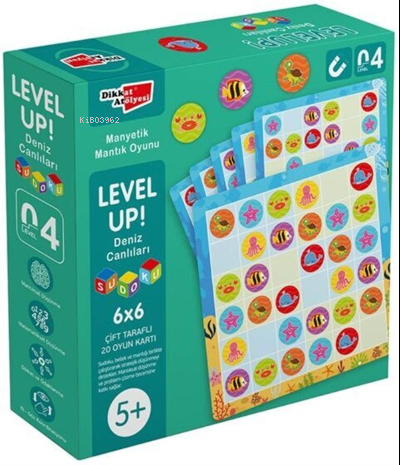 Level Up! 4 - Deniz Canlıları Sudoku
