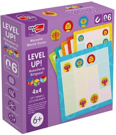 Level Up! 6 - Robotlarla Bölgesel Sudoku