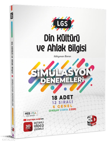 LGS 3D Simülasyon Din Kültürü ve Ahlak Bilgisi