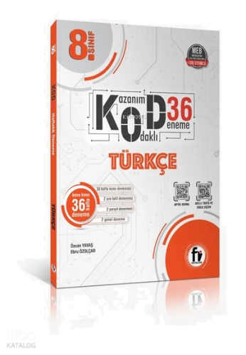 LGS 8. Sınıf Türkçe Kod36 Deneme Fi Yayınlar