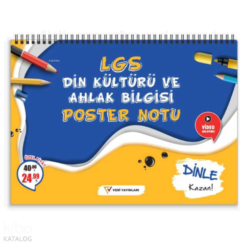 LGS Din Kültürü ve Ahlak Bilgisi Poster Notu