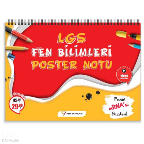 LGS Fen Bilimleri Poster Notu