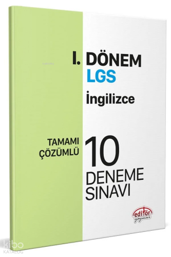 LGS I. Dönem İngilizce Çözümlü 10 Deneme Sınavı