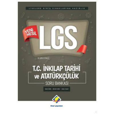 LGS T.C. İnkılap Tarihi ve Atatürkçülük Soru Bankası