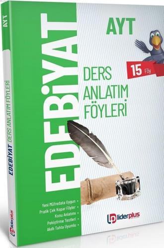 Lider Plus Yayınları AYT Edebiyat Ders Anlatım Föyleri Lider Plus