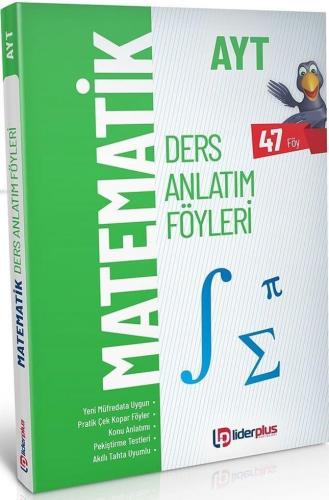 Lider Plus Yayınları AYT Matematik Ders Anlatım Föyleri Lider Plus