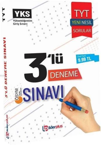 Lider Plus Yayınları TYT 3lü Deneme Sınavı Lider Plus