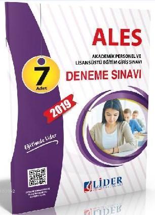 Lider Yayınları 2019 ALES Çözümlü 7 Deneme