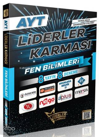 Liderler Karması AYT Fen Bilimleri Denemeleri - 8 Yayın 8 Deneme