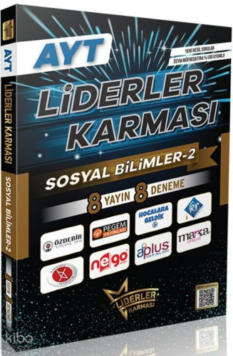 Liderler Karması Ayt Sosyal Bilimler 2 Denemeleri - 8 Yayın 8 Deneme