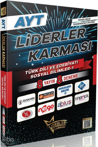 Liderler Karması Ayt Türk Dili Ve Edebiyatı-Sosyal-1 Denemeleri - 8 Yayın 8 Deneme
