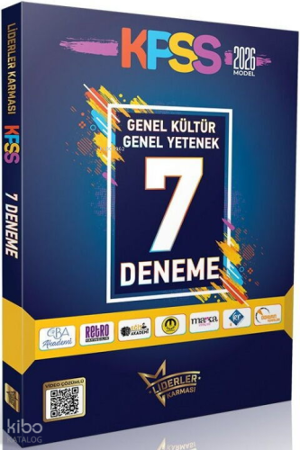 Liderler Karması KPSS Lisans Genel Yetenek-Genel Kültür 7 Deneme