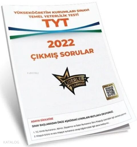 Liderler Karması Tyt Çıkmış Sorular 2022