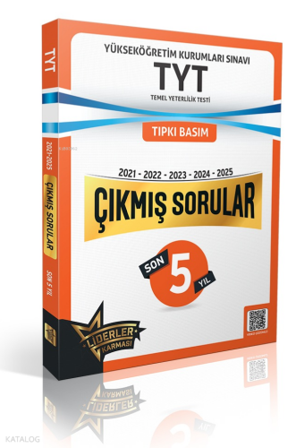 Liderler Karması TYT Son 5 Yıl Çıkmış Sorular - 2021/2025