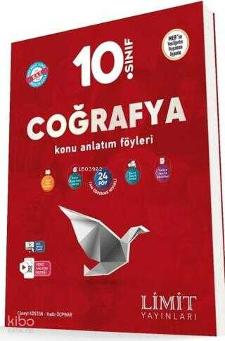 Limit 10. Sınıf Coğrafya Konu Anlatım Föyleri