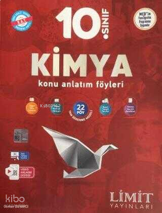 Limit 10. Sınıf Kimya Konu Anlatım Föyleri