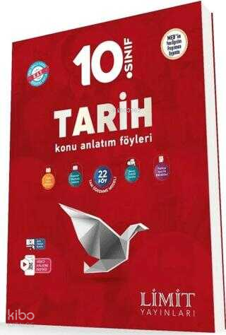 Limit 10. Sınıf Tarih Konu Anlatım Föyleri
