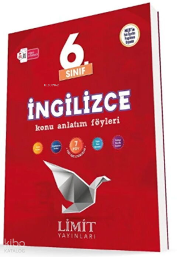 Limit 6. Sınıf İngilizce Konu Anlatım Föyleri