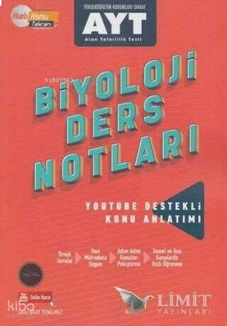 Limit AYT Biyoloji Ders Notları