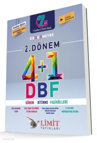 Limit Yayınları Kronometre 7,5 4+1 2.Dönem Bitirme Fasikülleri