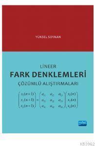 Lineer Fark Denklemleri Çözümlü Alıştırmaları