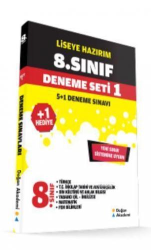 Liseye Hazırım 8. Sınıf Deneme Seti 1 (6 Fasikül)