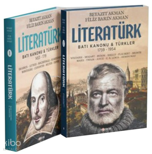 Literatürk: Batı Kanonu & Türkler Seti - 2 Kitap Takım