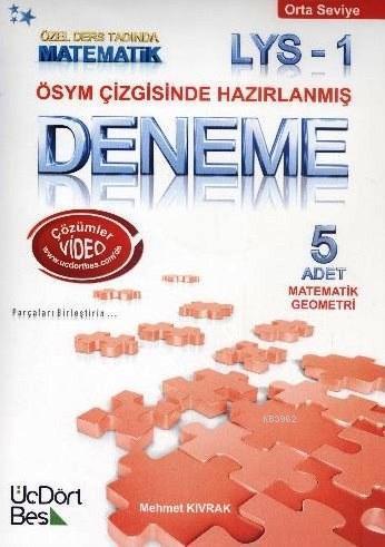 LYS-1 Deneme Matematik - Geometri Orta Seviye 5 Deneme; ÖSYM Çizgisinde Hazırlanmış