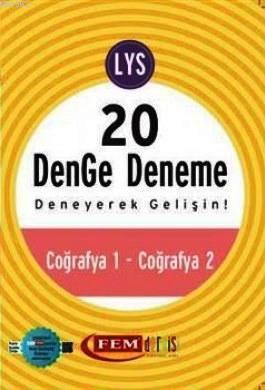 LYS Coğrafya 1 -2 (20 Denge Deneme Sınavı); Deneyerek Gelişin