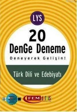 LYS Türk Dili ve Edebiyatı 20 Denge Deneme Sınavı