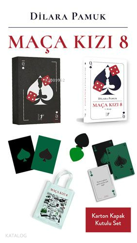 Maça Kızı 8 - 1. Kitap  (Karton - Kutulu Set)