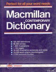 MACMILLAN CONTEMPORARY DICTIONARY