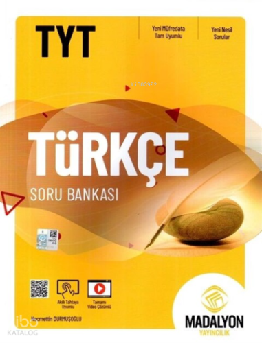Madalyon Yayınları TYT Türkçe Soru Bankası