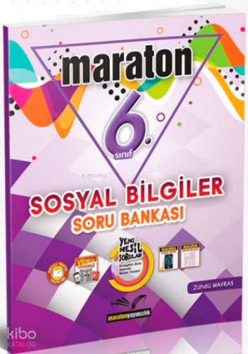 Maraton 6.Sınıf Sosyal Bilgiler Soru Bankası