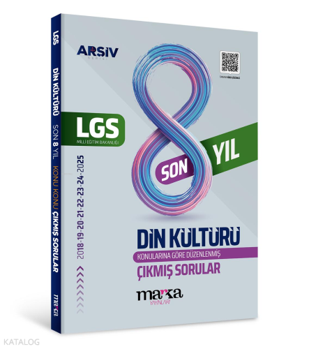 Marka Yayınları LGS Din Kültürü Konu Konu Çıkmış Sorular Son 8 Yıl