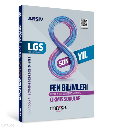 Marka Yayınları LGS Fen Bilimleri Konu Konu Çıkmış Sorular Son 8 Yıl