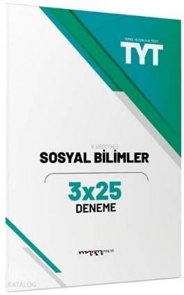 Marka Yayınları TYT Sosyal Bilimler 3x25 Deneme Marka Yayınları