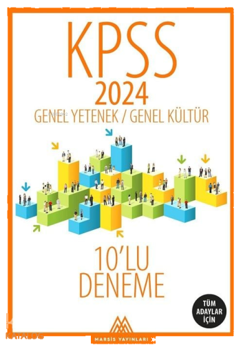 Marsis Yayınları 2024 KPSS Genel Yetenek Genel Kültür 10 Deneme