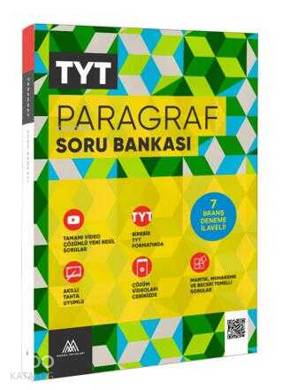 Marsis Yayınları TYT Paragraf Soru Bankası 7 Branş Deneme İlaveli