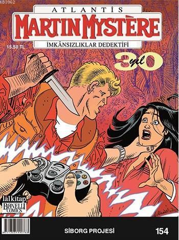 Martin Mystere Sayı 154; Siborg Projesi