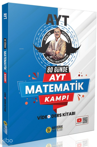 Matronik Yayınları 80 Günde AYT Matematik Kampı Video Ders Kitabı