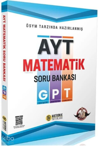 Matronik Yayınları GPT AYT Matematik Soru Bankası
