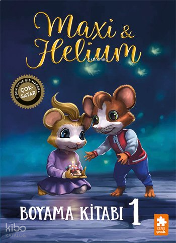 Maxi & Helium - Boyama Kitabı 1