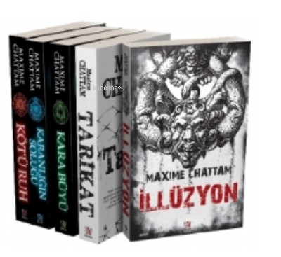 Maxime Chattam Seti (5 kitap)