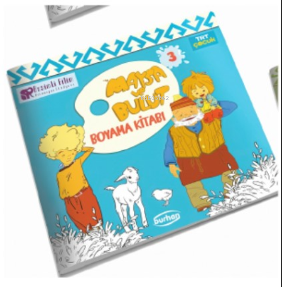 Maysa Ve Bulut Boyama Kitabı 3