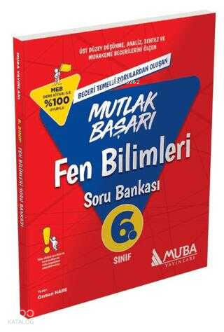 MB 6. Sınıf Fen Bilimleri Soru Bankası