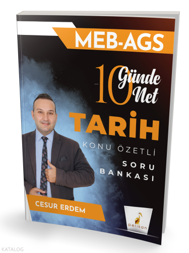 MEB - AGS 10 Günde 10 Net Tarih Konu Özetli Soru Bankası