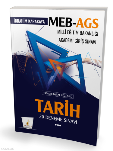 MEB - AGS Hazırlık Tarih 20 Deneme Sınavı Tamamı Dijital Çözümlü